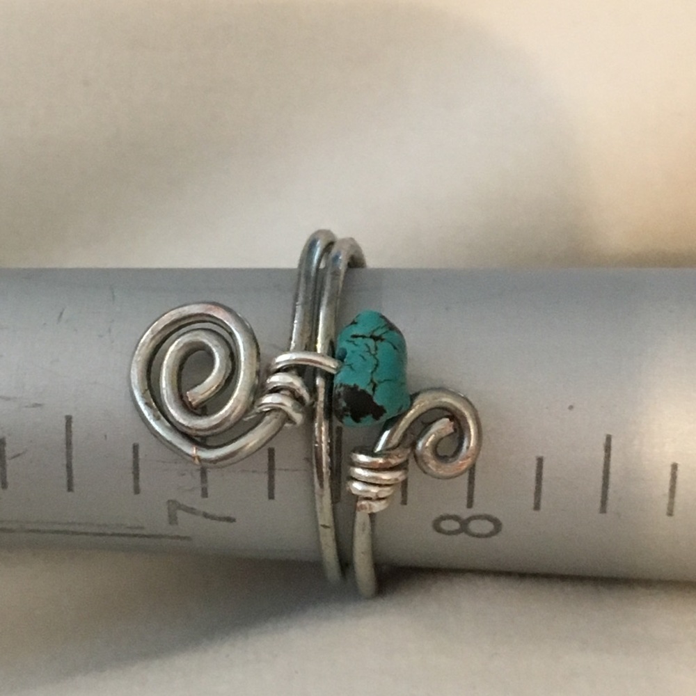 Handmade wire wrapped ring.๐ - Picture 3 of 8